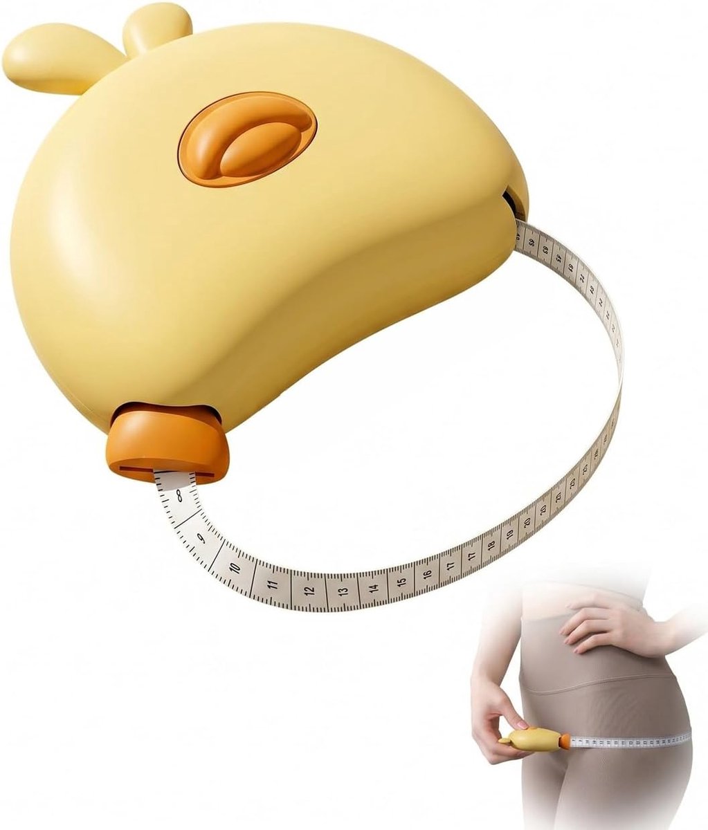 Zelfintrekend meetlint, 1 stuk, 150 cm, dubbele schaal, flexometer voor naaien, kleermakers en nauwkeurige - ShopVlot
