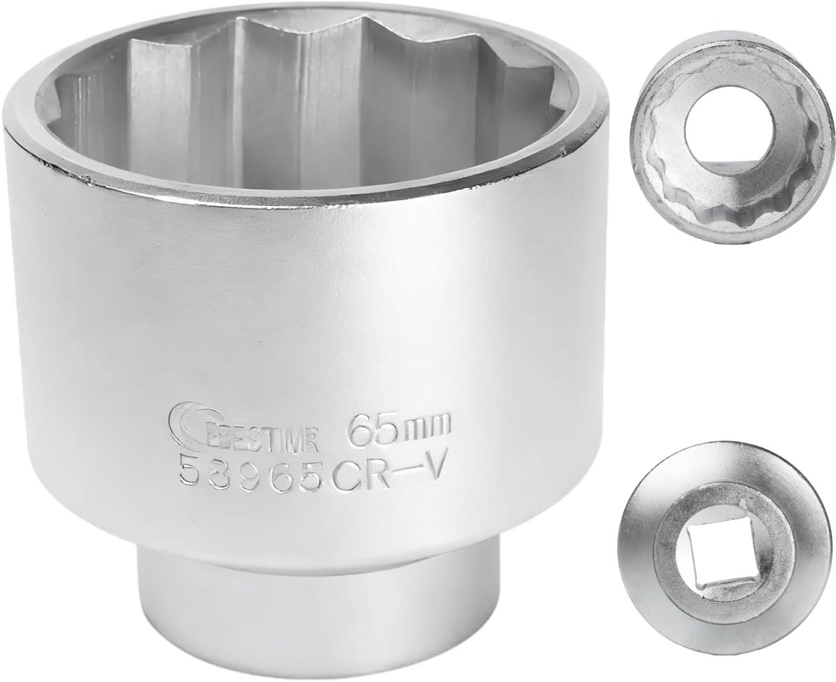65mm 3/4 inch 12 points for 3/4 keys 65mm CR-MO 1 inch rear opening (white) - ShopVlot