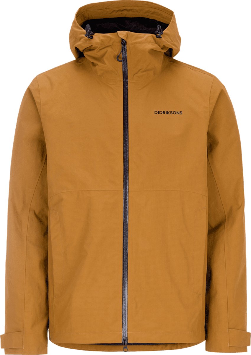 Didriksons TRIEN USX JACKET 2 Heren Outdoorjas Spice Bruin