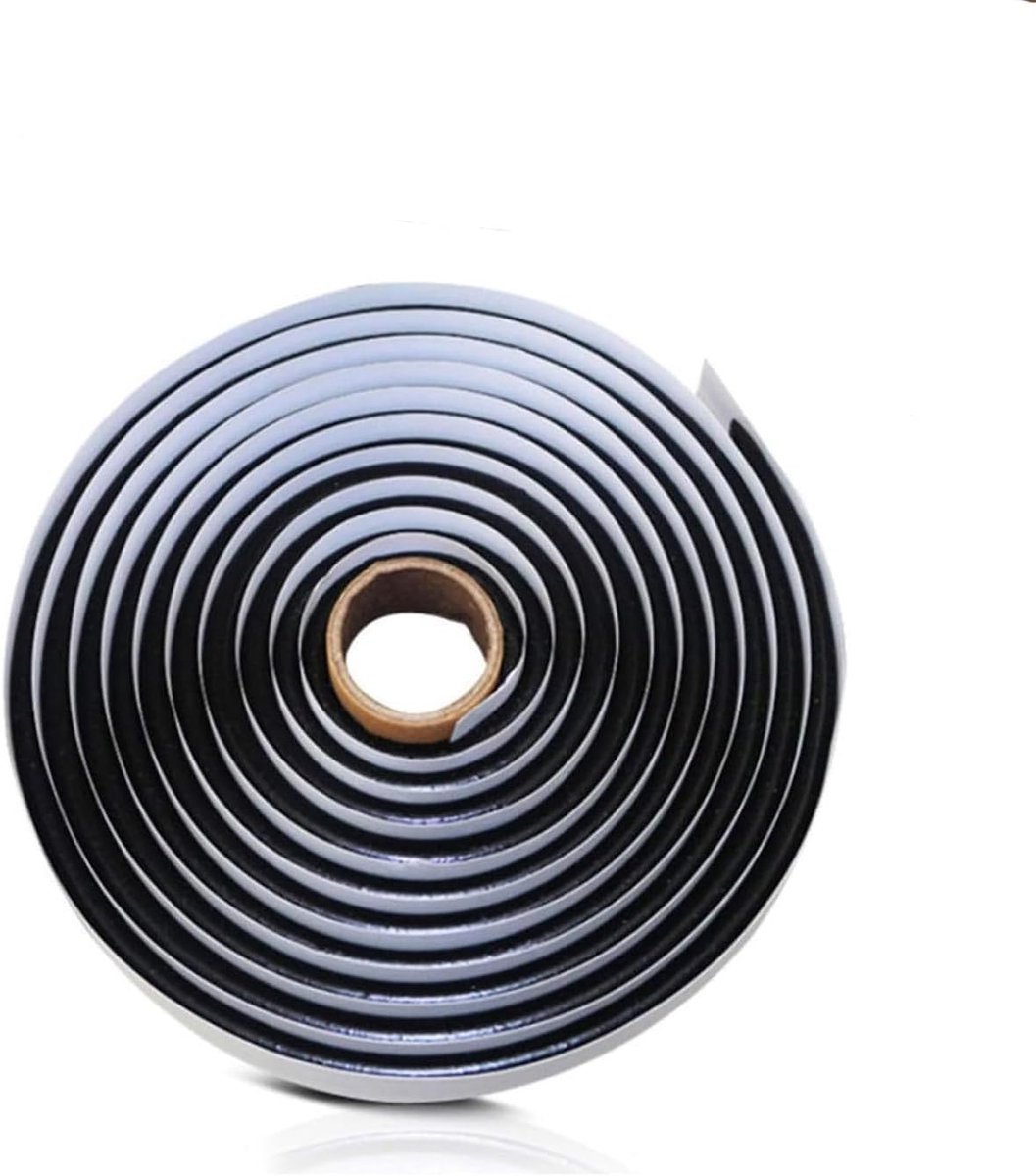 Butyl Round Cord (6 mm x 5 m), Self-Adhesive Butyl Cord, Waterproof Repair, Butyl Rubber Adhesive Tape for Sealing Car - ShopVlot