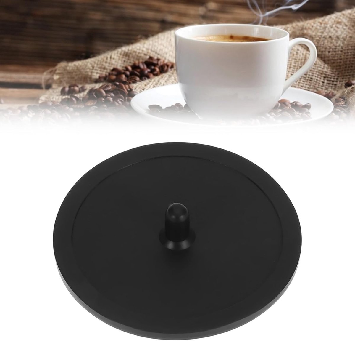 Blindfilter, terugspoelschijf, espressomachine, rubberen terugspoelschijf, 50 x 2 mm, blindfilter, rubberen - ShopVlot