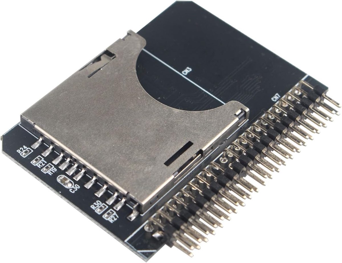 SD Card to 2.5 inch IDE Adapter SD SDHC SDXC MMC Memory Card to IDE 43 Male 44 Pin Adapter Converter Compatible with - ShopVlot
