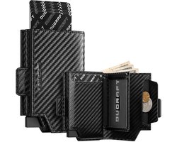 DUGRAFT Card holder wallet for men, carbon fiber, Minimalist - ShopVlot