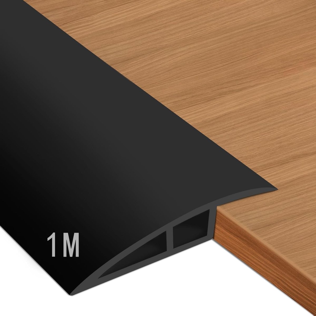 PVC door threshold strip, 5-10 mm, 1 m x 2 mm, self-adhesive - ShopVlot