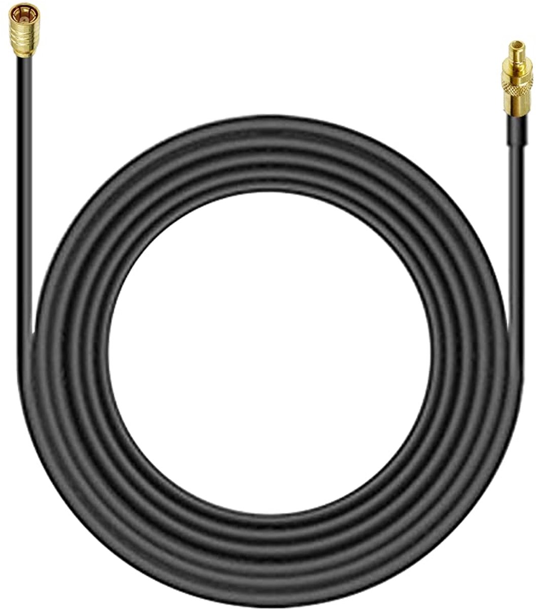 Vecys SMB Car Radio Antenna Cable SMB Plug to Adapter Extension Cable RG174 6.56m/2m - ShopVlot