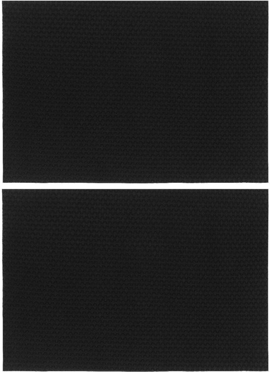 Muisgreeppads 2-pack - Antislip - Rubber - Zweet- en waterbestendig - Verbeterde grip - Aanpasbaar ontwerp - Griptape
