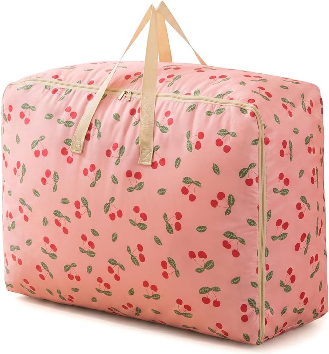 Grote opbergzakken met rits 60x50x11 cm - Oxford stevig materiaal - waterdicht - ideaal voor beddengoed en kleding - ShopVlot