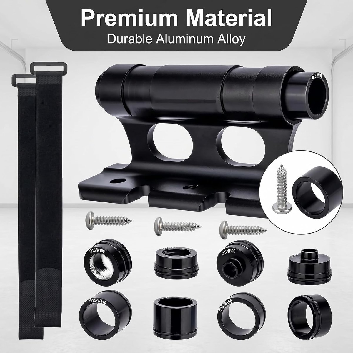1 Set Bicycle Front Fork, Bicycle Fork Holder, Versatile Bicycle Fork Mounting Block, Bicycle Holder for Truck - ShopVlot