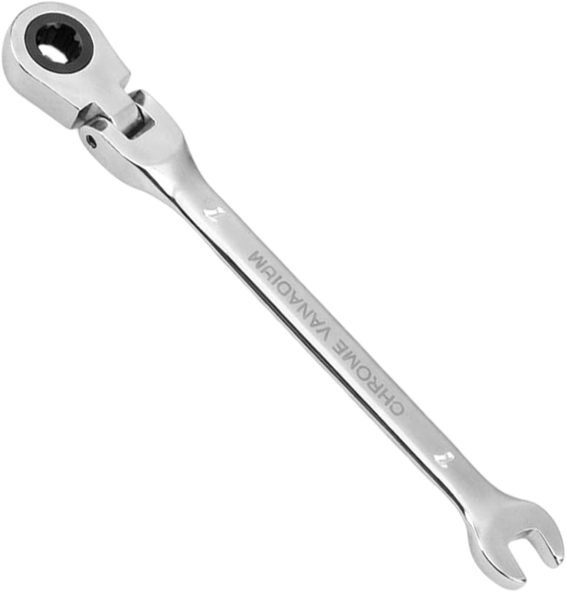 1 stuk 13 mm hoekschroefsleutel, pruimenstruik, flexibele steeksleutel met beweegbare kop, spiegelsleutel, metalen - ShopVlot