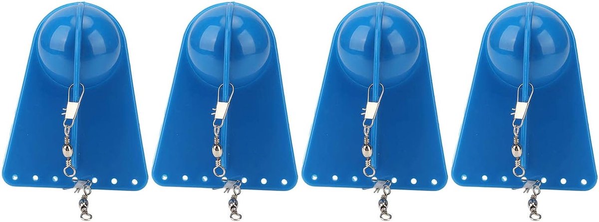 Vissen Duikplank, 4 Stks Plastic Ronde Buik Aas Vissen Duikplank Tool Vissen Trolling Duikplank voor Boot Diepzee Vis - ShopVlot