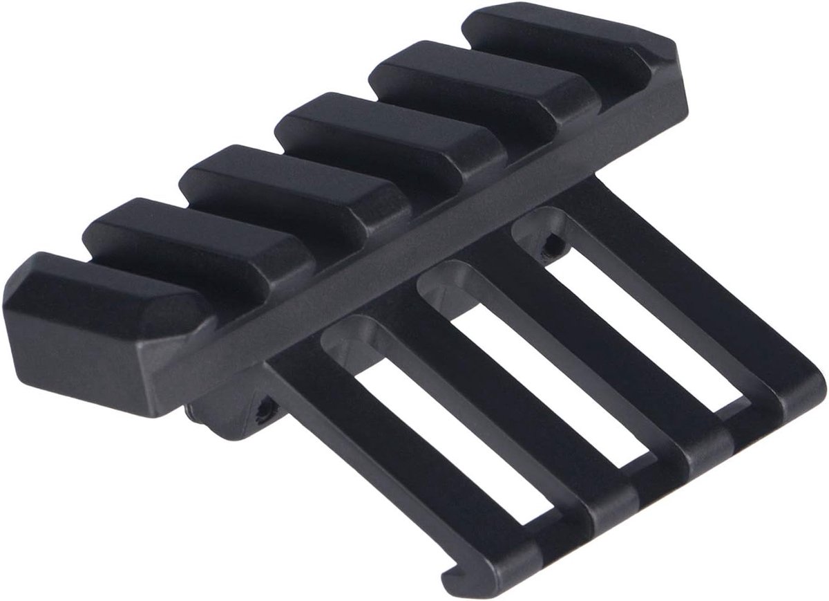Tactical 30 Degree Cut Offset Rail Mount with 5 Slots, Rifle Scope Mounting Base, Quick Release Adapter for 20mm - ShopVlot