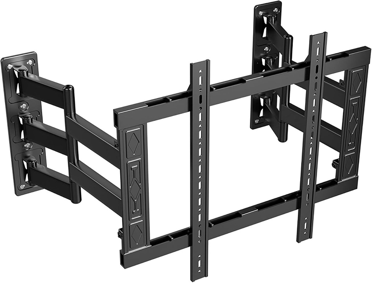 TV wall mount swivel television Ultra Slim 53mm distance to the wall (65-100) - ShopVlot