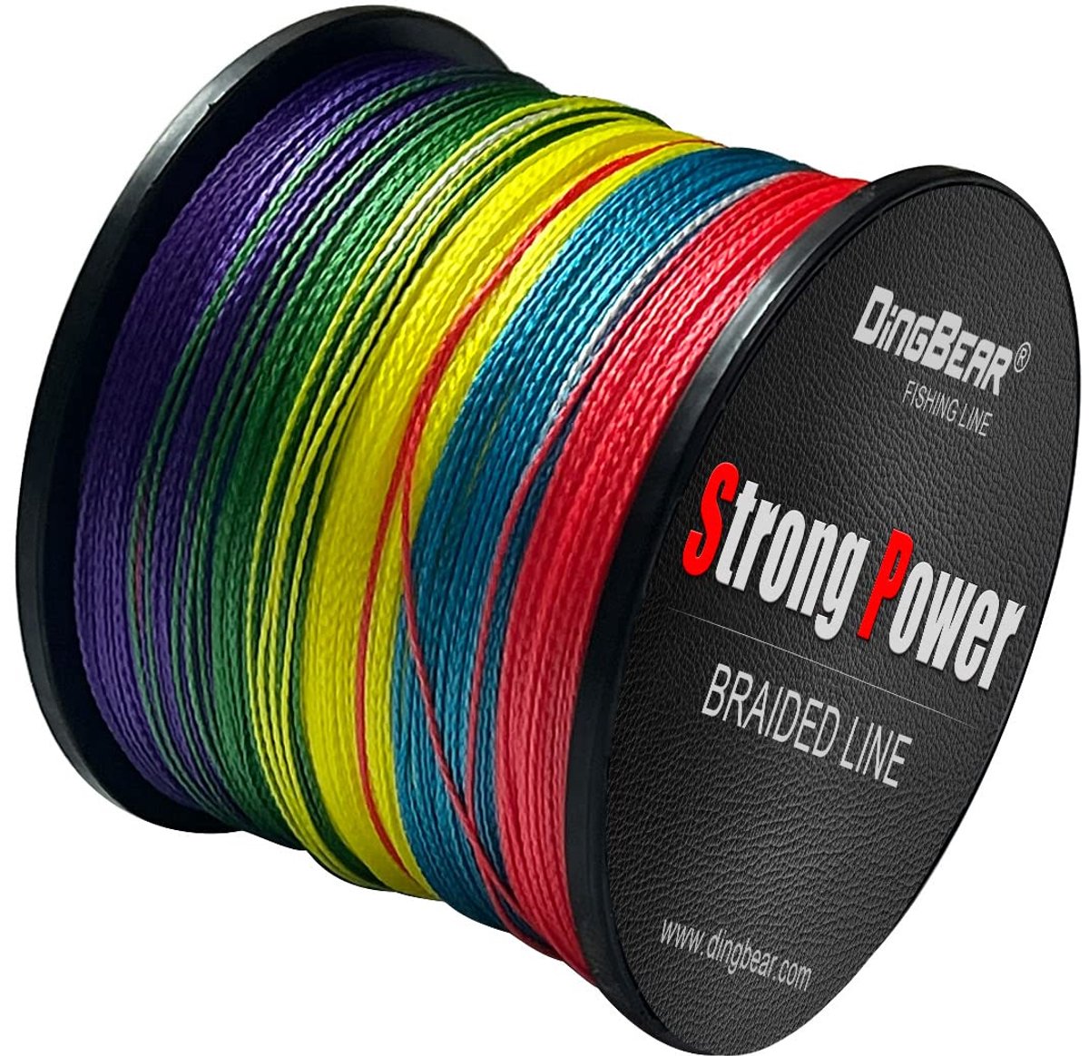 Dingbear 1093Yd/1000m 40LB/0.28mm Veelkleurige Supersterke Trekkracht Generiek Gevlochten Vislijn Vliegerlijn Geweven - ShopVlot