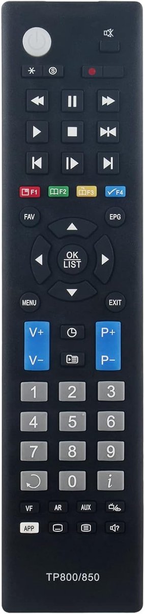 ALLIMITY TP800 TP850 Remote Control Replce Fit for Topfield Receiver CBP-2001-CI+Conax SBP-2001-HD+ TRF-2100 TRF-2200 - ShopVlot