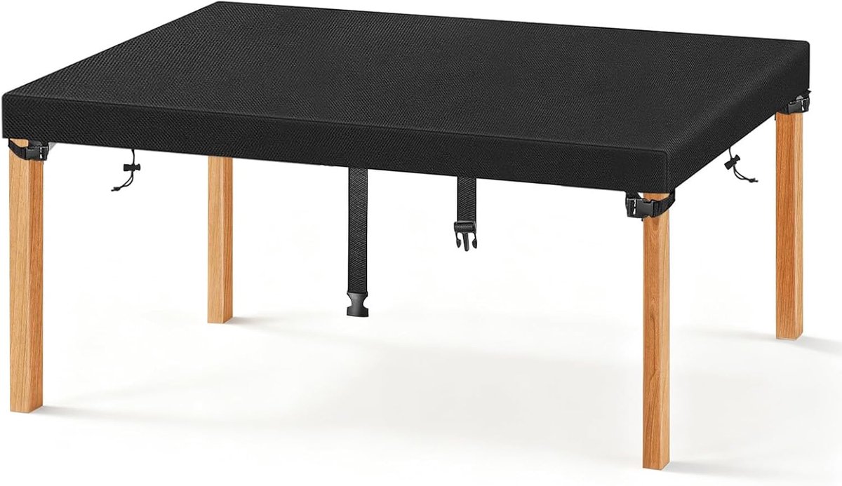 Tafelhoes voor buiten, 200 x 100 cm, waterdicht, Oxford-weefsel 420D, uv-bestendig, voor buiten, weerbestendig - ShopVlot
