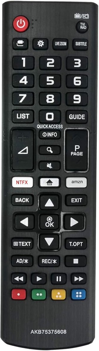 ALLIMITY AKB 75375608 Remote Control Replace for LG Smart 4K UHD TV 32LK6200 43UK6300 43UK6300PLB 43UK6470PLC 49LK5900 - ShopVlot
