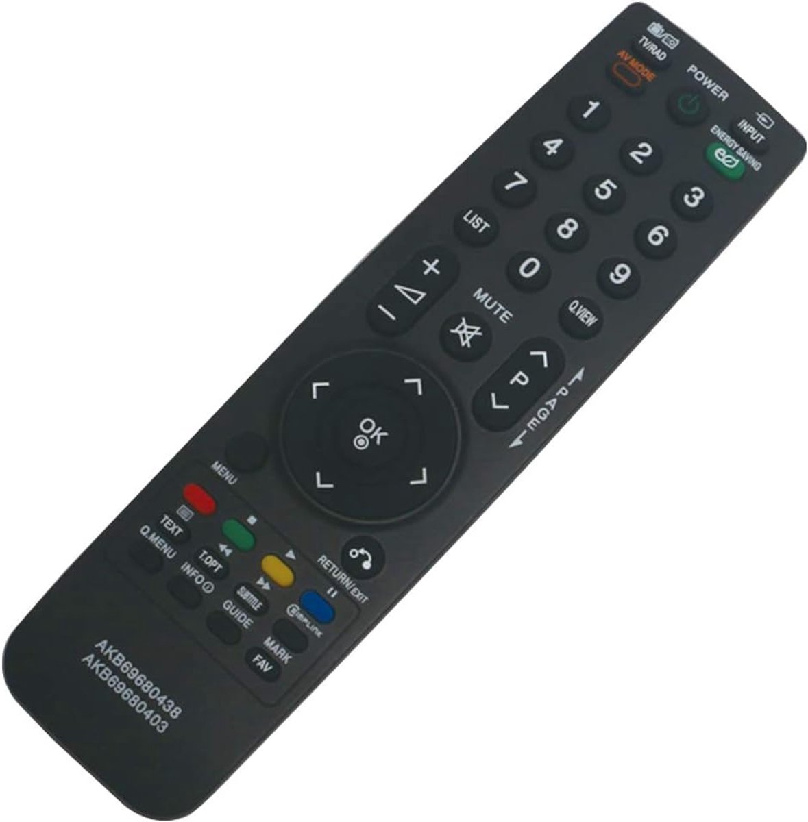 ALLIMITY AKB 69680403 69680438 Remote Control Replace fit fit for LG LCD TV 42LG5010 42LG5020 42LG5030 42LG5300 - ShopVlot