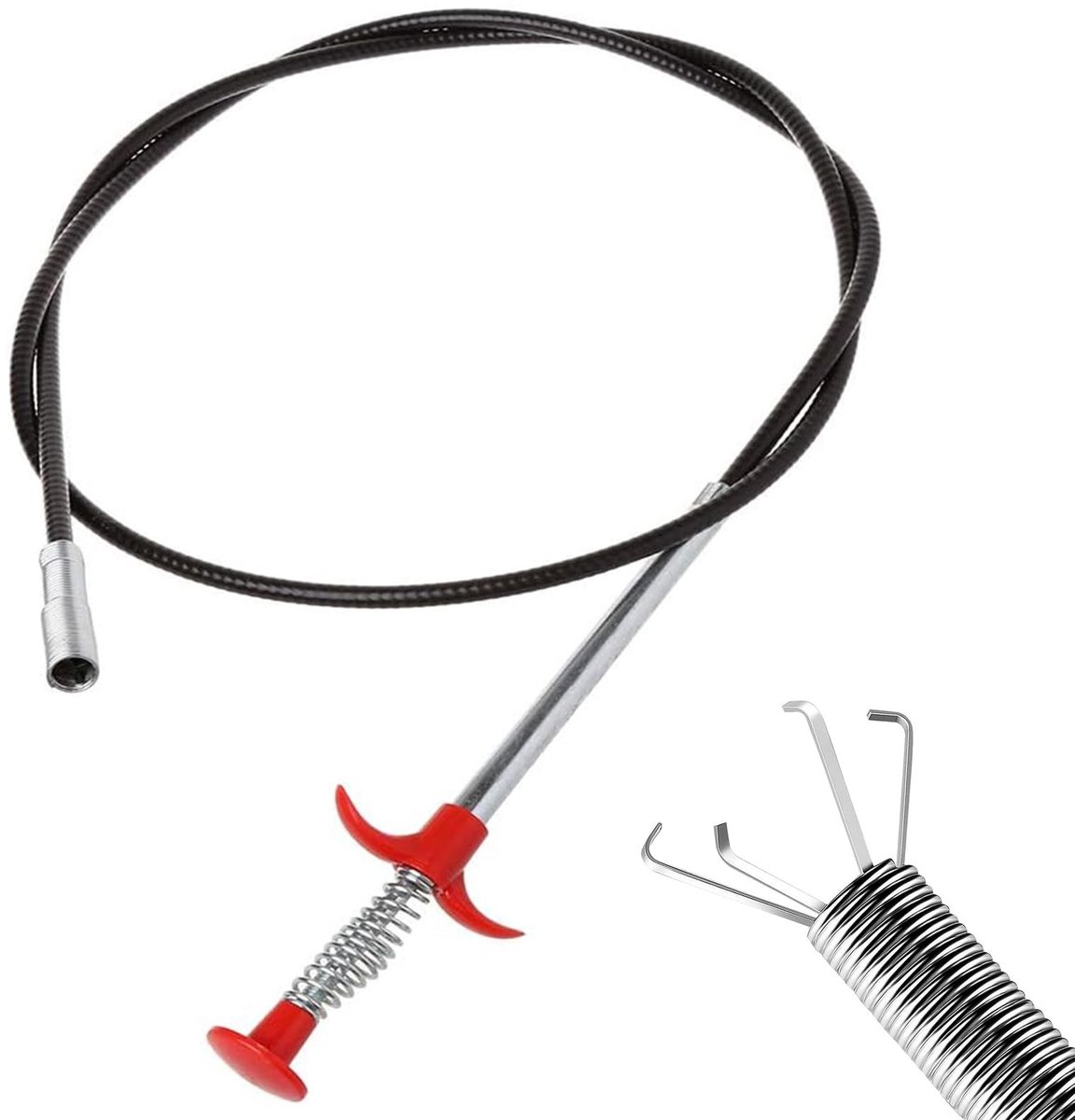Solidchoice - Flexibele Claw Pliers voor Afvoerreiniging