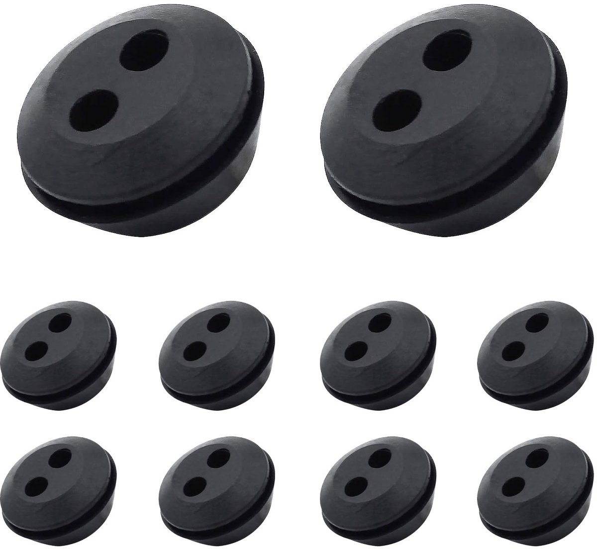 Solidchoice - Set van 10 Rubber Doppen voor Brandstoftanks en Slangen