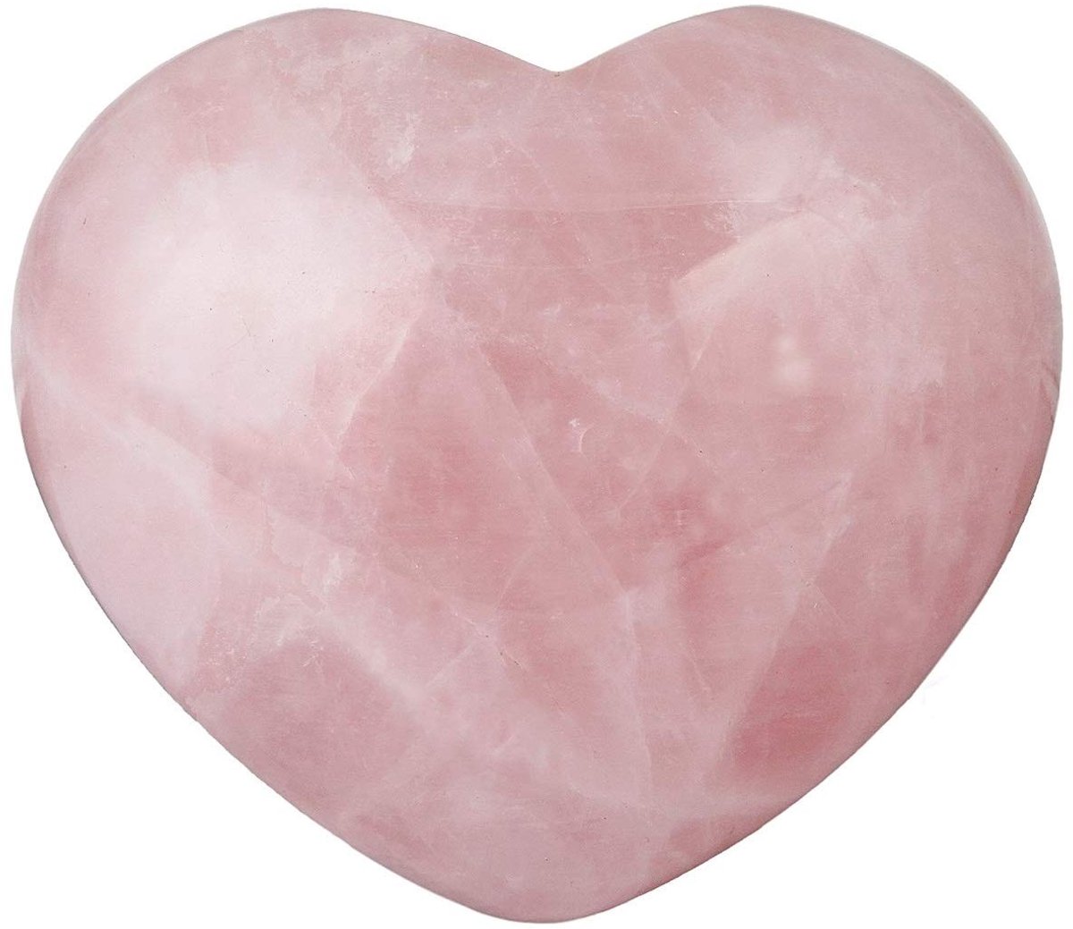 Solidchoice - Natuurlijke Rozenkwarts Hartvorm voor Chakra en Healing