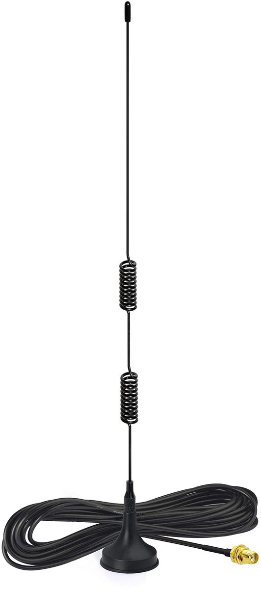 Solidchoice - VHF UHF Magnetische Antenne voor Ham Radio