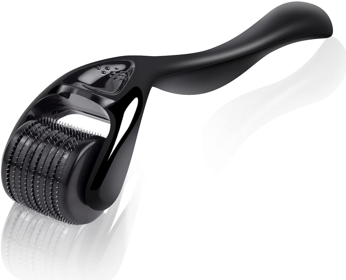 Solidchoice - Titanium Microneedle Roller voor Haargroei en Huidverjonging