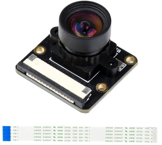 Solidchoice - 1MP Mono Camera Module voor Raspberry Pi met Global Shutter