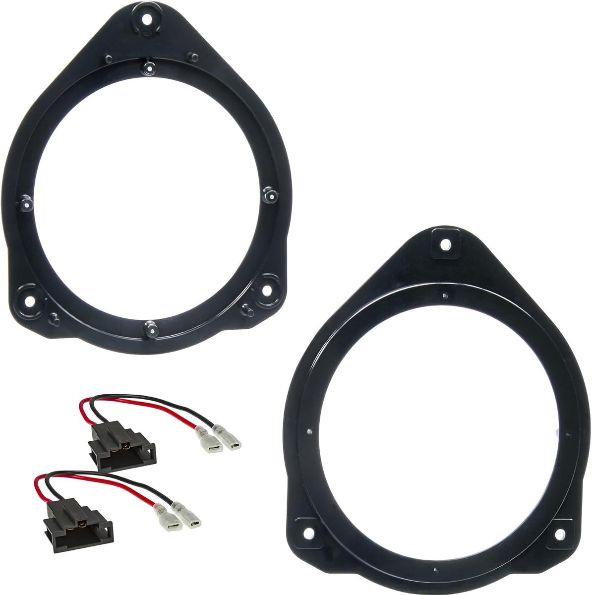 Adattatori per Altoparlanten 165 mm - Plastic Supporti - Makkelijk te Monteren - Voor Audi A1 (2010-2018) - ShopVlot