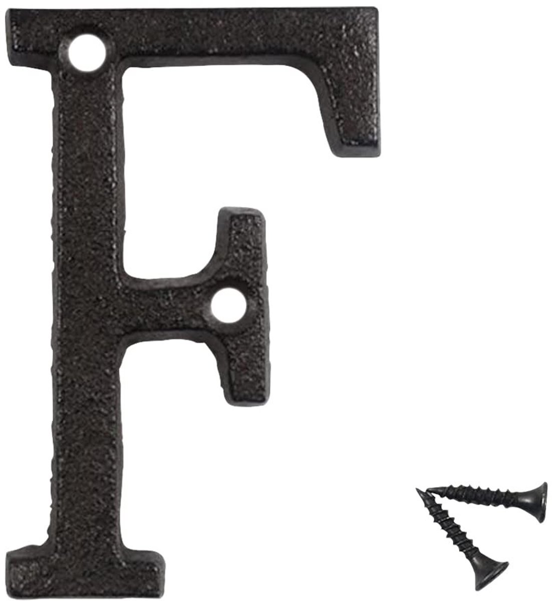 Solidchoice - Cast Iron Huisletters 3 Inch voor Adresidentificatie