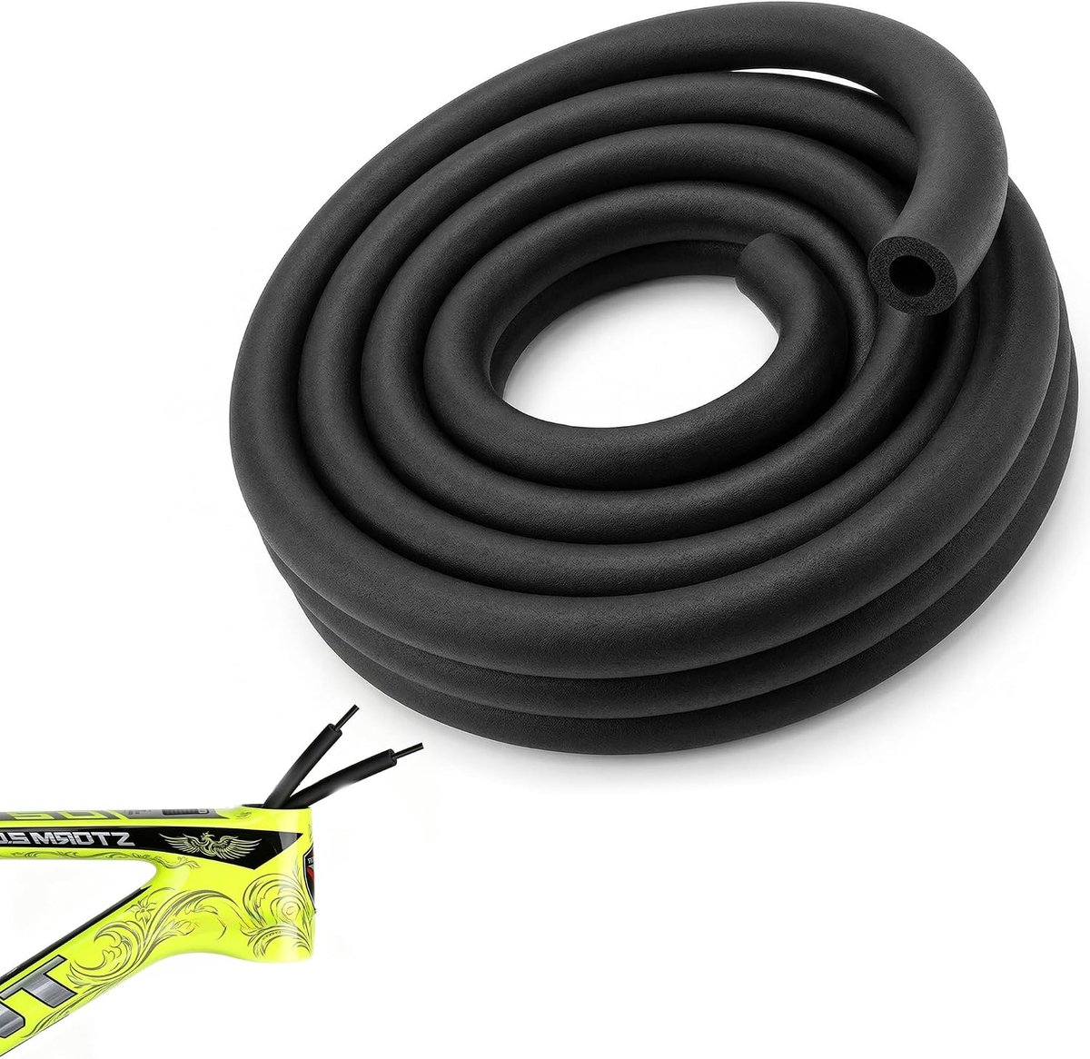 Interne frame kabeldemper 1,6 m - schuimomhulling - geluidsabsorberend - beschermt kabels - ShopVlot