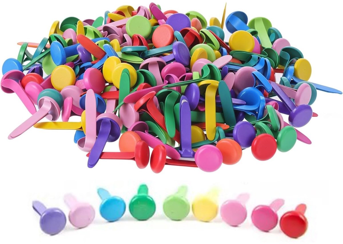 Solidchoice - 100 Stuks Mini Metalen Clips voor Creatieve Projecten