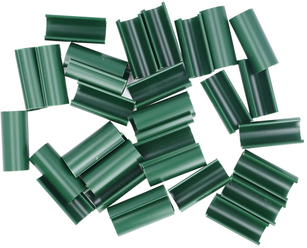 Solidchoice - Set van 32 PVC Broeikasklemmen voor Tuin en Zwembad