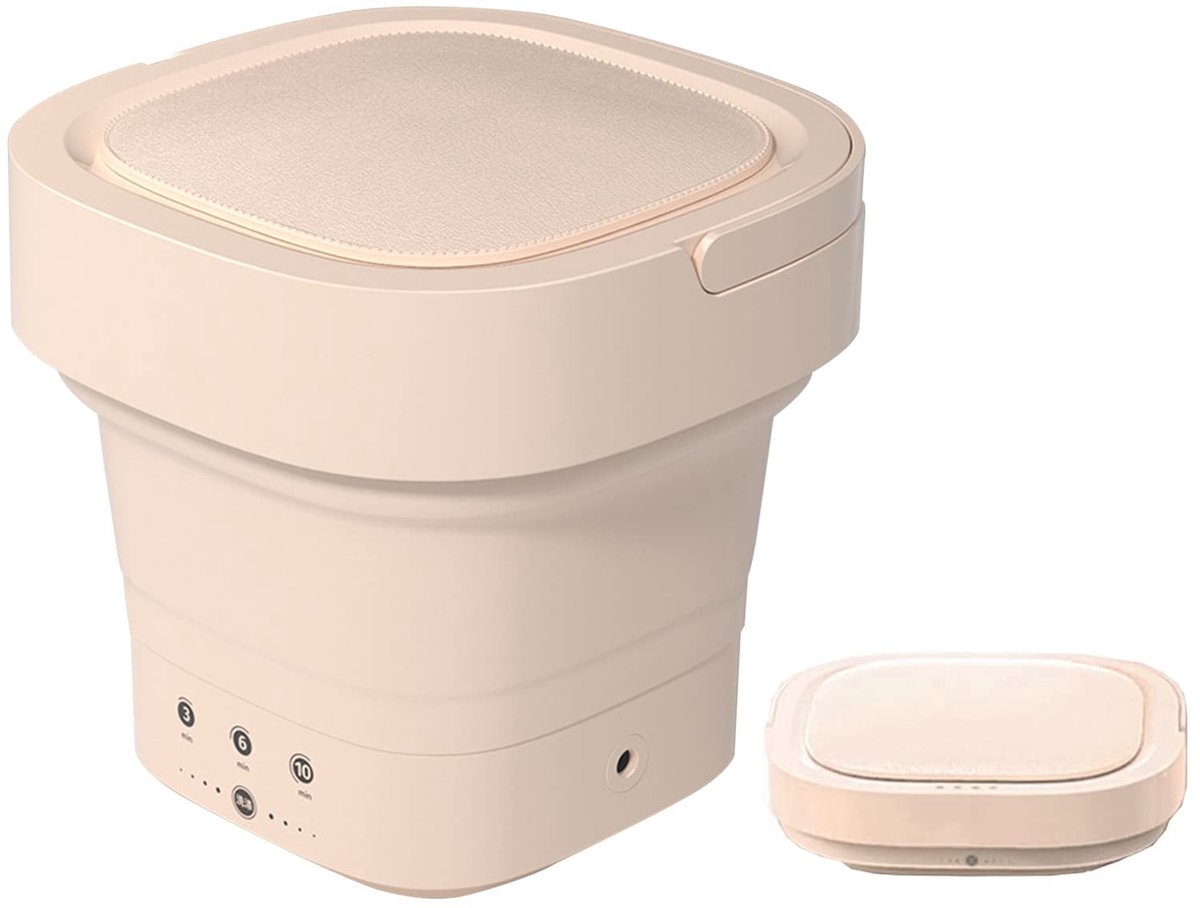 Solidchoice - Draagbare Mini-Wasmachine voor Camping en Reizen