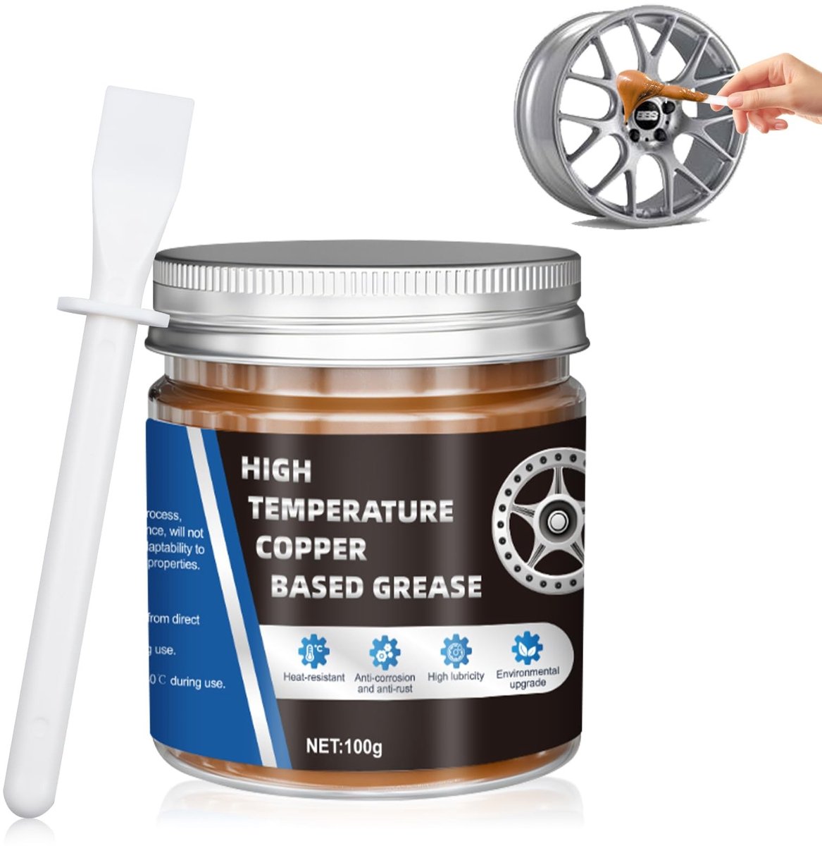 Solidchoice - Hoogwaardige Koperpasta voor Remmen en Asbescherming