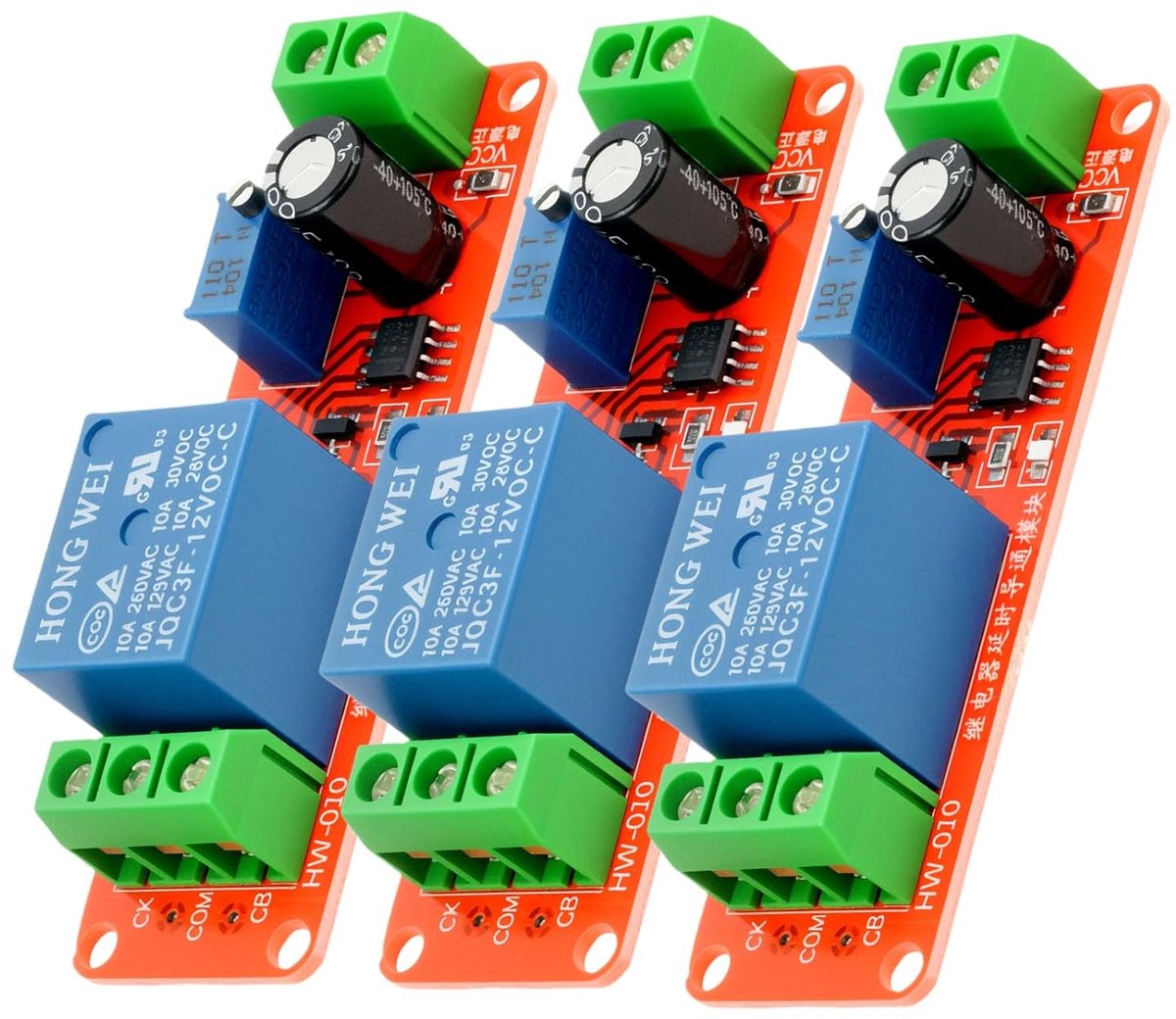 Tijdschakelaar NE555 - Instelbaar 0-10 seconden - Eenvoudig te bedienen - Ideaal voor Arduino en Raspberry Pi - ShopVlot