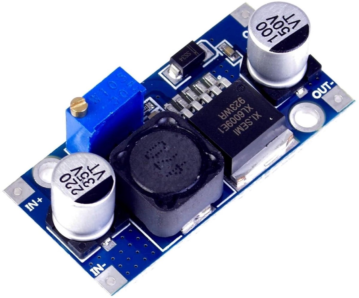 DC Buck Converter Module 3~32V naar 5~35V 4A - Verstelbare Spanningsregelaar - Ideaal voor Arduino en Raspberry Pi - ShopVlot