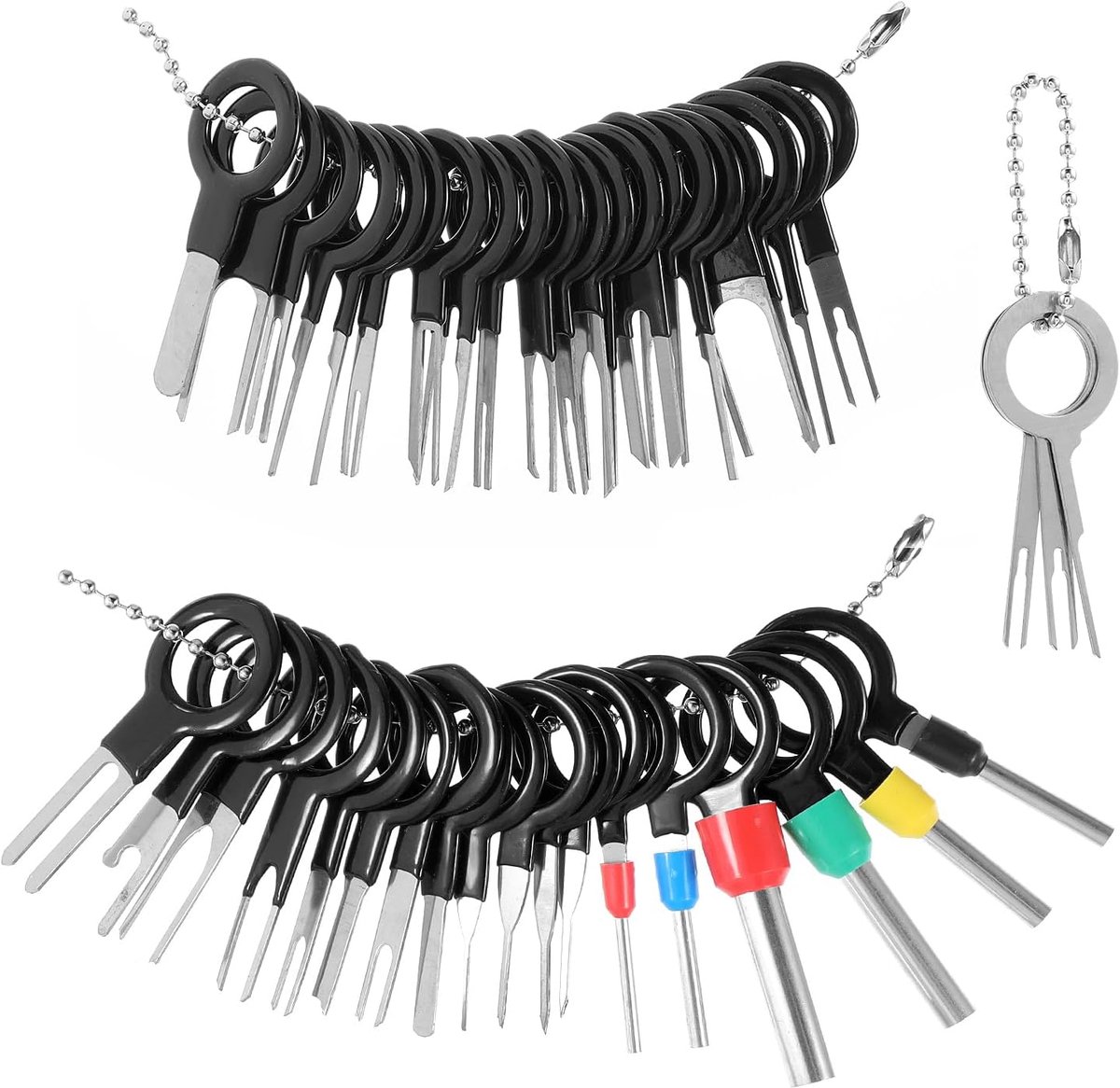 Uitdraigereedschap set 41 stuks - connector-uitbouwset - terminal-verwijderingsgereedschap - ideaal voor auto-onderhoud - ShopVlot