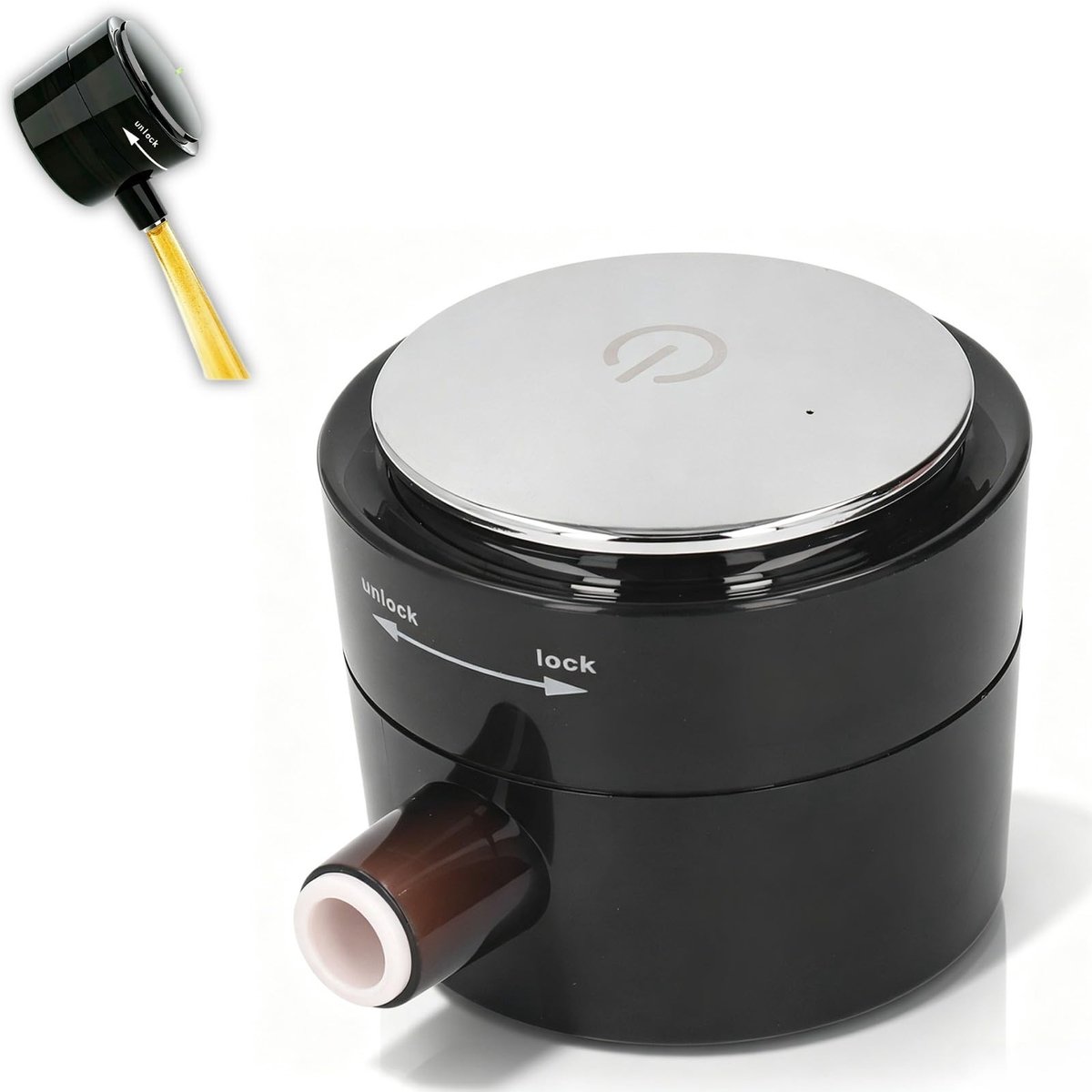 Solidchoice - Mini Keg Growler Beer Foam Maker