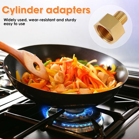 Solidchoice - Gasfles Adapter voor Gaskooktoestellen — afbeelding 3