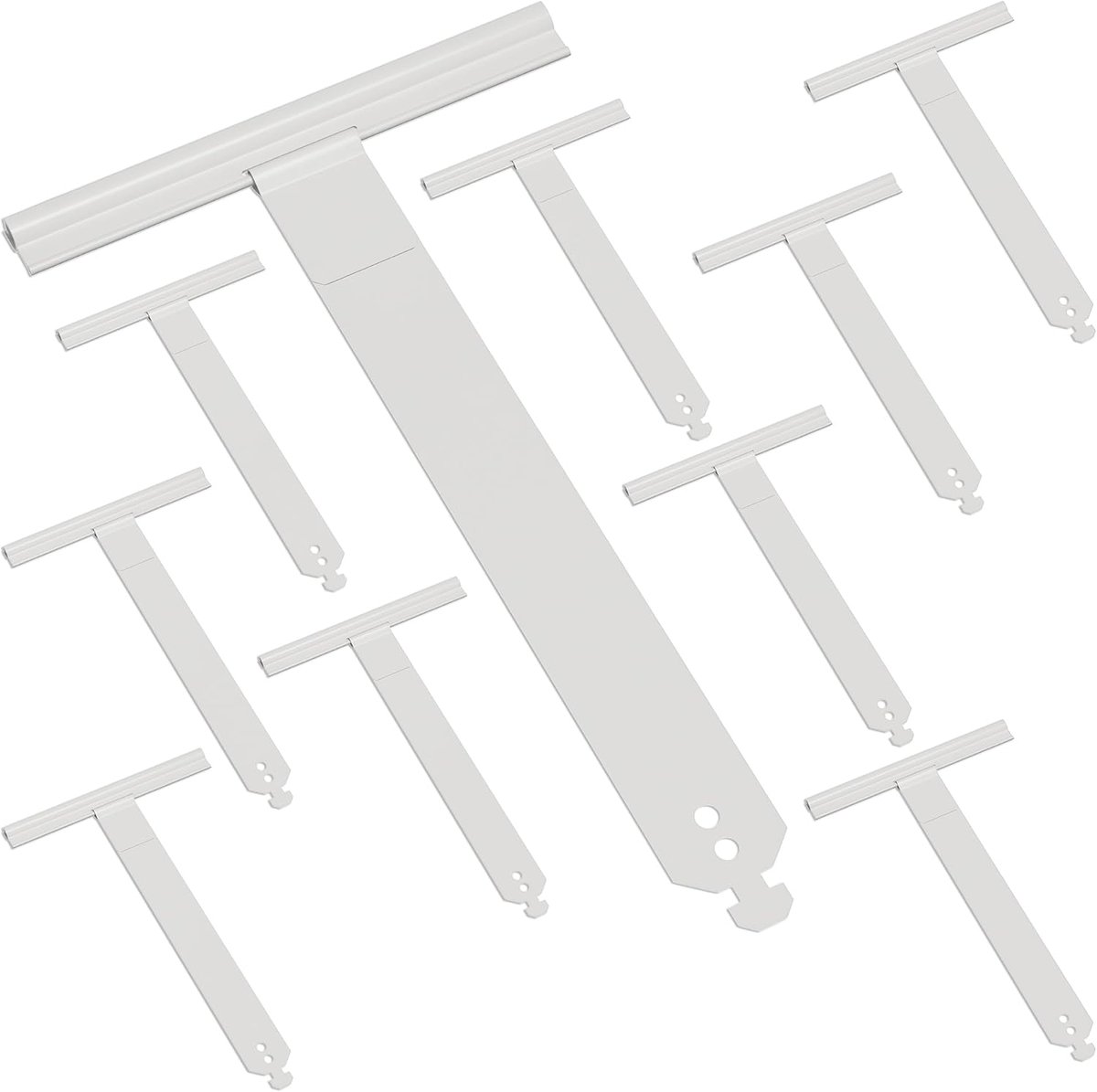 Mini schokdempers 10 stuks - compact formaat - eenvoudig te monteren - ideaal voor rolluiken - ShopVlot
