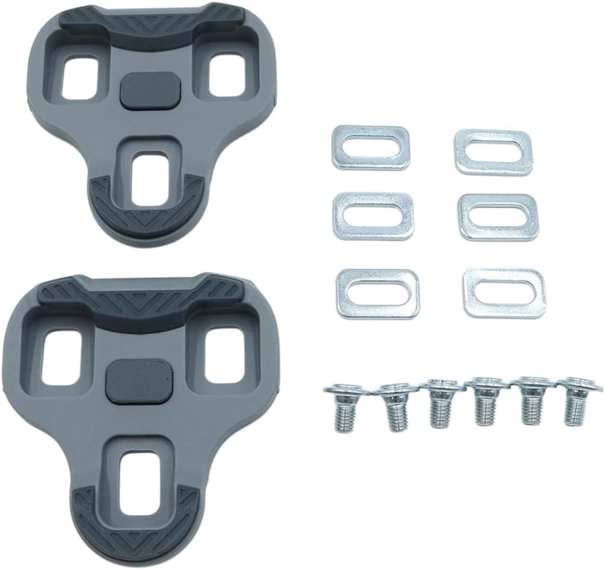 Schoenplaatjes voor fietspedalen - 3-gaats systeem - 4,5° speling - optimale trapbeweging - ShopVlot