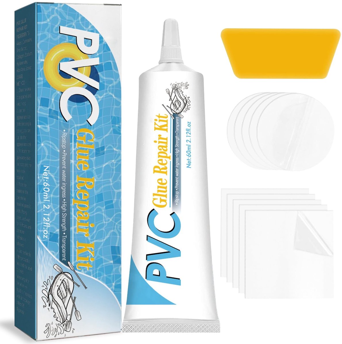 Solidchoice - Zwembad Reparatieset voor Waterdichte Herstellingen