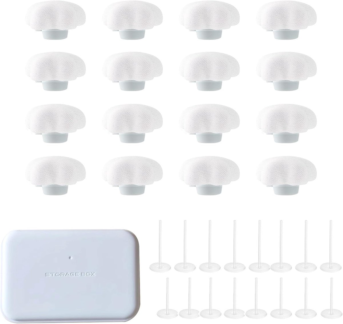 Dekbedclips 16 Stuks - Kunststof Antislip - Quilt Houder - Houdt dekbedden op hun plaats - ShopVlot