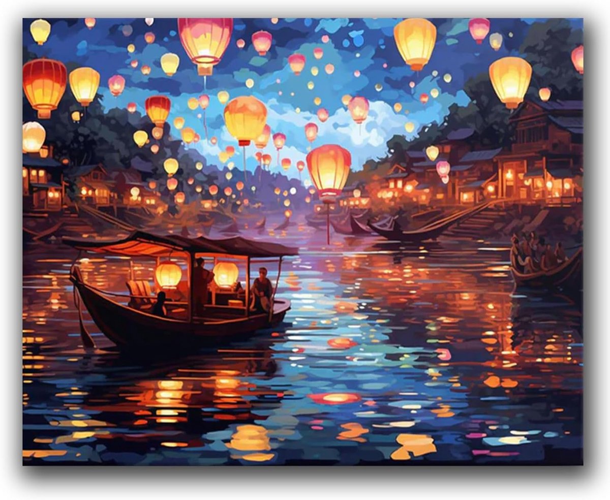 Schilderen op Nummer Volwassenen Decoratie Huis DIY 50 × 40 cm Schilderen op Nummer Dieren Schilderen op Nummer - ShopVlot