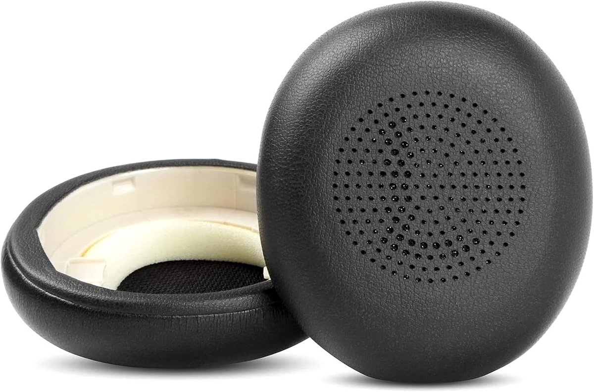 Ear cushions suitable for Jabra Elite 45h headphones, ear pads replacement with softer protein leather and memory foam - ShopVlot