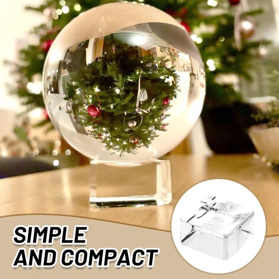 Crystal Ball Stand, Glass Ball Holder for Photography and Display, Universal Display Stand for Crystal Balls, Golf - ShopVlot — afbeelding 3