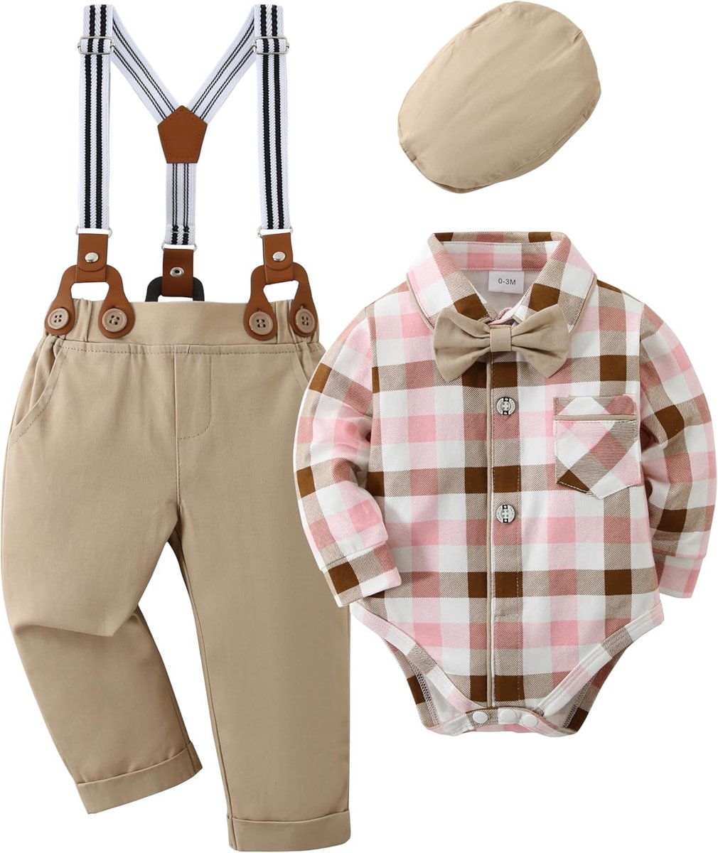 Boys' Suit Gentleman Outfit Festive Clothing Set Christening Suit Wedding Suit - ShopVlot