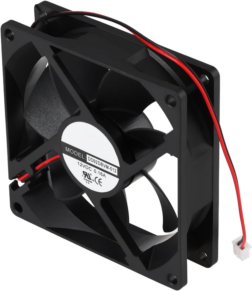92MM Koelventilator DD92DBVM-012 9225 12VDC 0.16A 2-Pin, Compatibel met PC Case PSU Control Box - ShopVlot