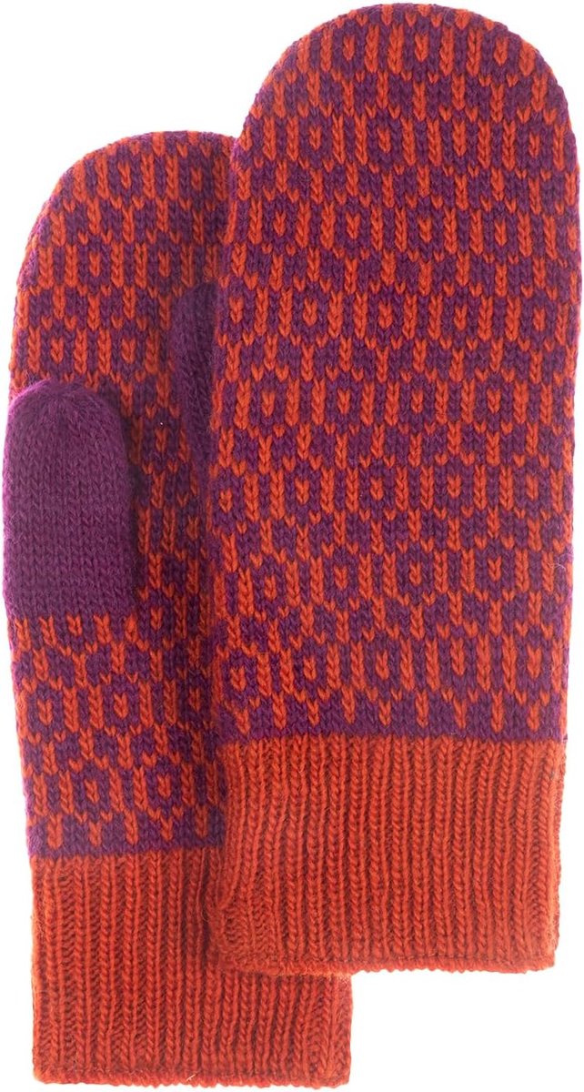 Wollen wanten voor vrouwen - gevoerd met biologische katoen fleece - 100% wol - ideaal voor koude dagen - ShopVlot