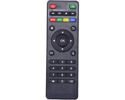 SnelShoppen - TV Box Afstandsbediening voor Media Player, Draadloos tot 10m, Duurzaam ABS, Eenvoudige Bediening voor MXQ, T95, X96, H96, M8S